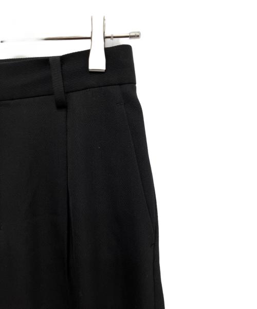 Spick and Span（スピック＆スパン）Spick and Span (スピック＆スパン) TWカルゼストレートパンツ ブラック サイズ:36の古着・服飾アイテム