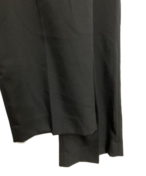 Spick and Span（スピック＆スパン）Spick and Span (スピック＆スパン) TWカルゼストレートパンツ ブラック サイズ:36の古着・服飾アイテム