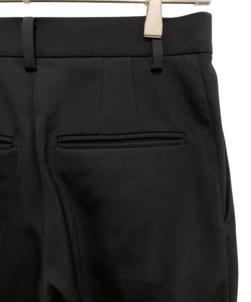 Spick and Span（スピック＆スパン）Spick and Span (スピック＆スパン) TWカルゼストレートパンツ ブラック サイズ:36の古着・服飾アイテム