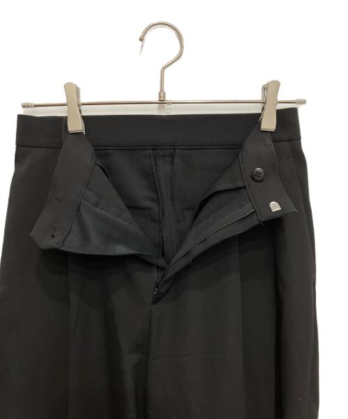 Spick and Span（スピック＆スパン）Spick and Span (スピック＆スパン) TWカルゼストレートパンツ ブラック サイズ:36の古着・服飾アイテム