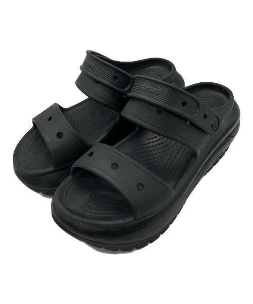 crocs（クロックス）crocs (クロックス) メガクラッシュ 厚底サンダル ブラック サイズ:W8の古着・服飾アイテム