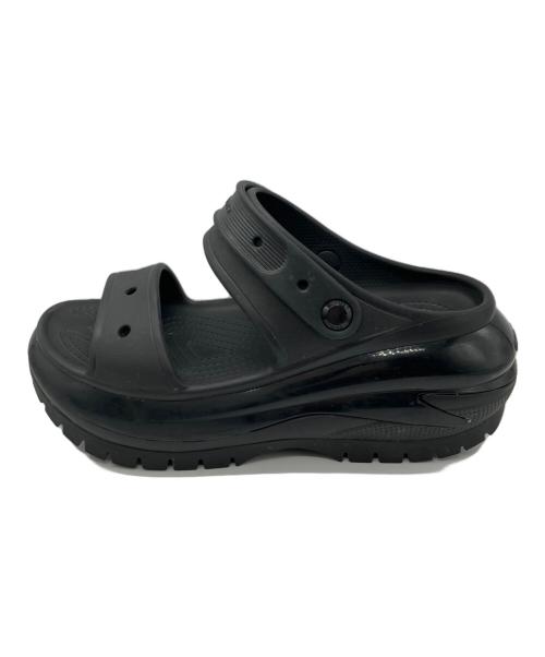 crocs（クロックス）crocs (クロックス) メガクラッシュ 厚底サンダル ブラック サイズ:W8の古着・服飾アイテム