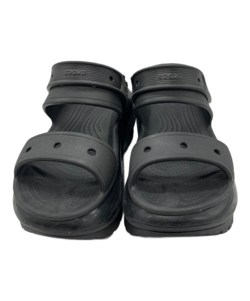 crocs（クロックス）crocs (クロックス) メガクラッシュ 厚底サンダル ブラック サイズ:W8の古着・服飾アイテム