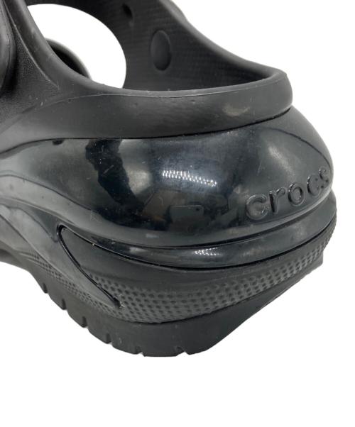 crocs（クロックス）crocs (クロックス) メガクラッシュ 厚底サンダル ブラック サイズ:W8の古着・服飾アイテム