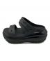 crocs (クロックス) メガクラッシュ 厚底サンダル ブラック サイズ:W8：5000円