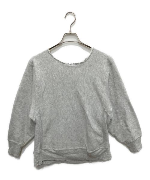 Champion REVERSE WEAVE（チャンピオン リバース ウィーブ）Champion REVERSE WEAVE (チャンピオン リバース ウィーブ) リメイクスウェット グレー サイズ:Mの古着・服飾アイテム