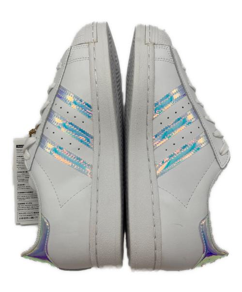 adidas（アディダス）adidas (アディダス) スーパースター W FWWT/GDMT/CBLK ホワイト サイズ:US6.5の古着・服飾アイテム
