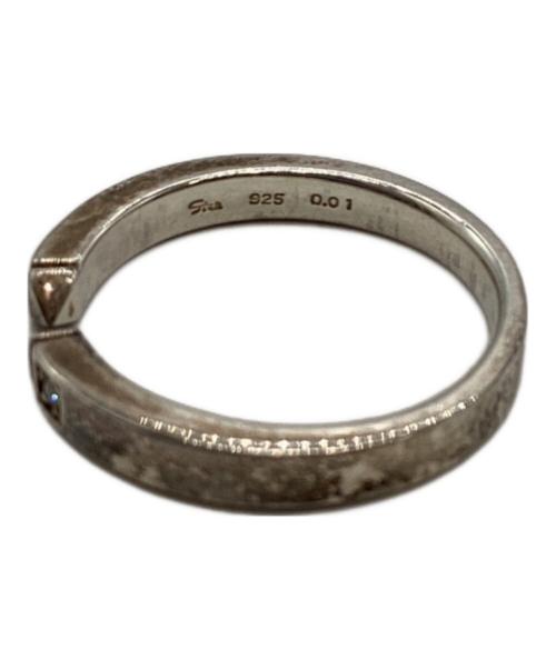 STAR JEWELRY（スタージュエリー）STAR JEWELRY (スタージュエリー) SV925 CONNECT RING グレー サイズ:17号の古着・服飾アイテム