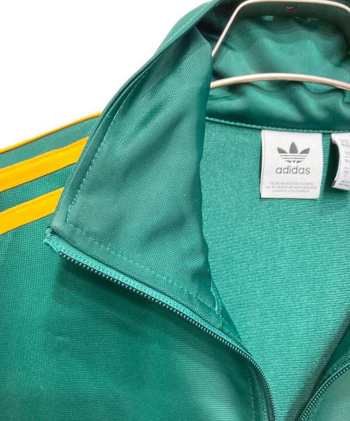 adidas（アディダス）adidas (アディダス) ファイヤーバード ルーズ トラックトップ グリーン サイズ:Mの古着・服飾アイテム