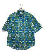 reyn spooner×UCLAレイン スプナー×ユーシーエルエー）の古着「コラボアロハシャツ」｜ブルー×イエロー