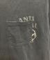 中古・古着 anti social social CLUB (アンチソーシャルソーシャルクラブ) FRAGMENT DESIGN (フラグメントデザイン) コラボポケットTシャツ ブラック サイズ:XL：4000円