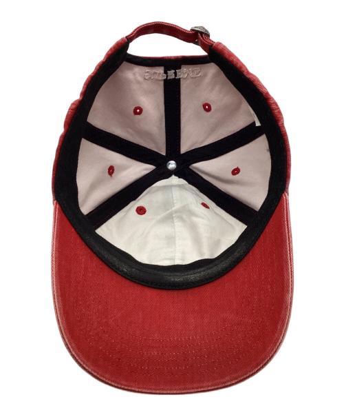 SUPREME（シュプリーム）SUPREME (シュプリーム) Pigment Coated S Logo 6-Panel レッド サイズ:FREEの古着・服飾アイテム