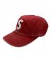 SUPREME（シュプリーム）の古着「Pigment Coated S Logo 6-Panel」｜レッド