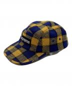 SUPREME×Harris Tweedシュプリーム×ハリスツイード）の古着「Harris Tweed Camp Cap」｜ネイビー