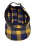 中古・古着 SUPREME (シュプリーム) Harris Tweed (ハリスツイード) Harris Tweed Camp Cap ネイビー サイズ:FREE：10000円