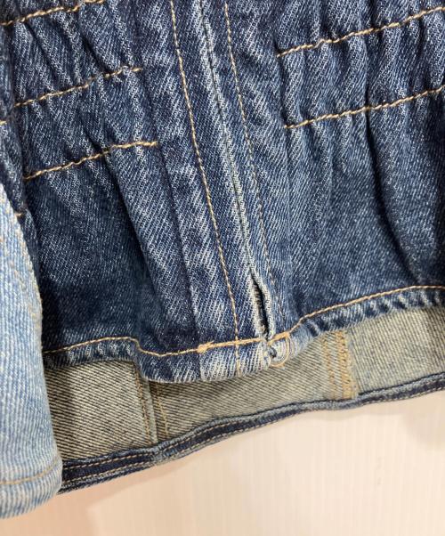 Ameri（アメリ）AMERI (アメリ) ベアトップSETスカート インディゴ サイズ:Sの古着・服飾アイテム