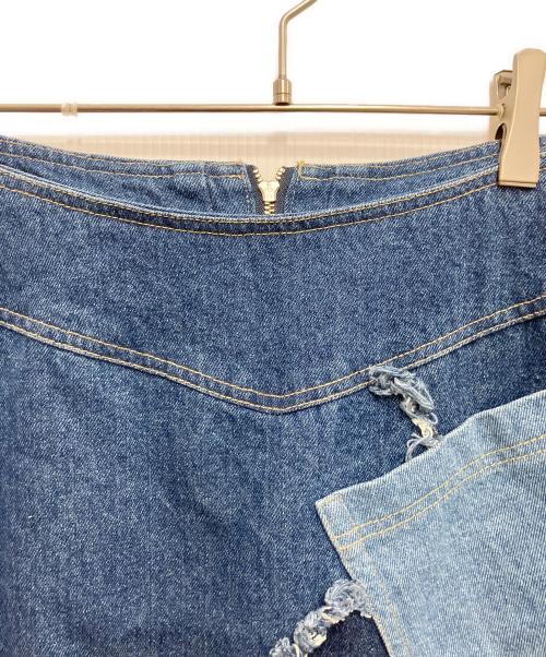 Ameri（アメリ）AMERI (アメリ) ベアトップSETスカート インディゴ サイズ:Sの古着・服飾アイテム