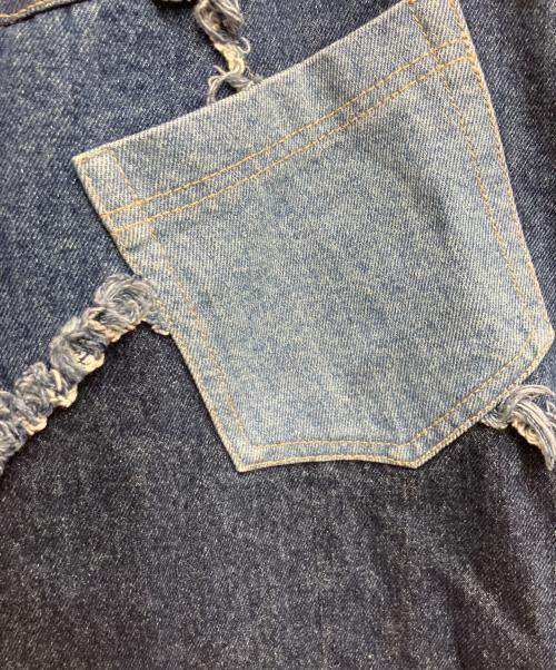 Ameri（アメリ）AMERI (アメリ) ベアトップSETスカート インディゴ サイズ:Sの古着・服飾アイテム