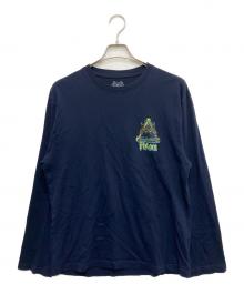 PALACE（パレス）の古着「Lock In Longsleeveカットソー」｜ネイビー