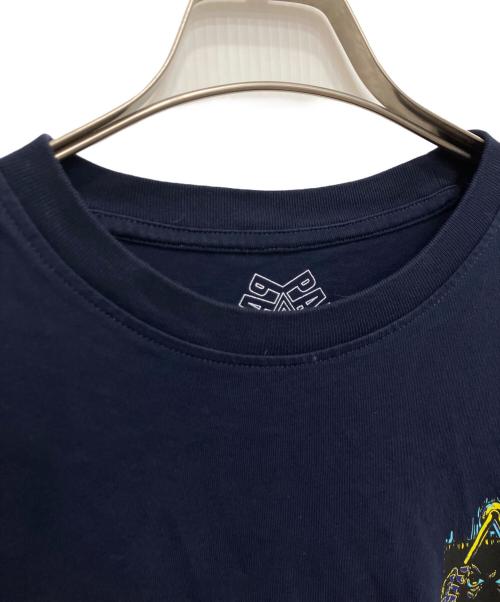 PALACE（パレス）PALACE (パレス) Lock In Longsleeveカットソー ネイビー サイズ:Mの古着・服飾アイテム