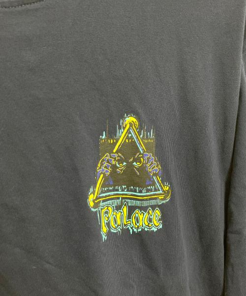 PALACE（パレス）PALACE (パレス) Lock In Longsleeveカットソー ネイビー サイズ:Mの古着・服飾アイテム