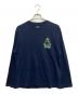 PALACE（パレス）の古着「Lock In Longsleeveカットソー」｜ネイビー