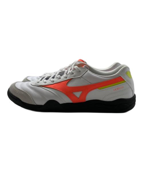 MIZUNO（ミズノ）MIZUNO (ミズノ) モレリア ホワイト×オレンジ サイズ:US　10の古着・服飾アイテム