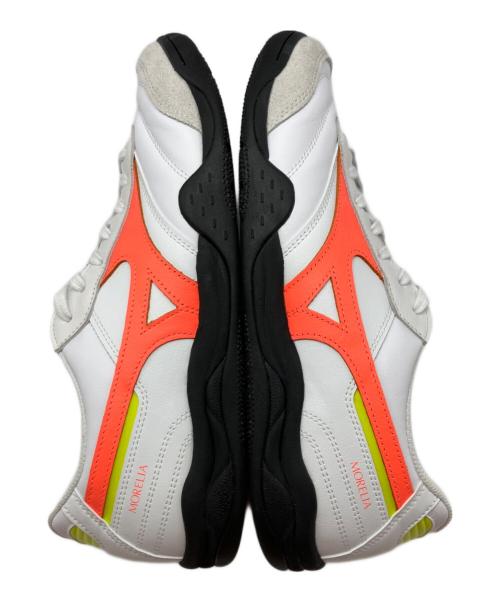 MIZUNO（ミズノ）MIZUNO (ミズノ) モレリア ホワイト×オレンジ サイズ:US　10の古着・服飾アイテム