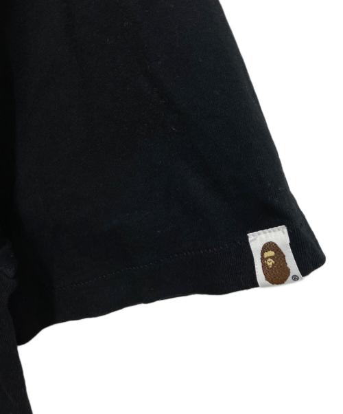 A BATHING APE（アベイシングエイプ）A BATHING APE (アベイシングエイプ) 1st Camo College Tee ブラック サイズ:Lの古着・服飾アイテム