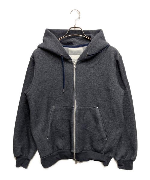 FUMITO GANRYU（フミトガンリュウ）FUMITO GANRYU (フミトガンリュウ) ジップパーカー ネイビー サイズ:2の古着・服飾アイテム