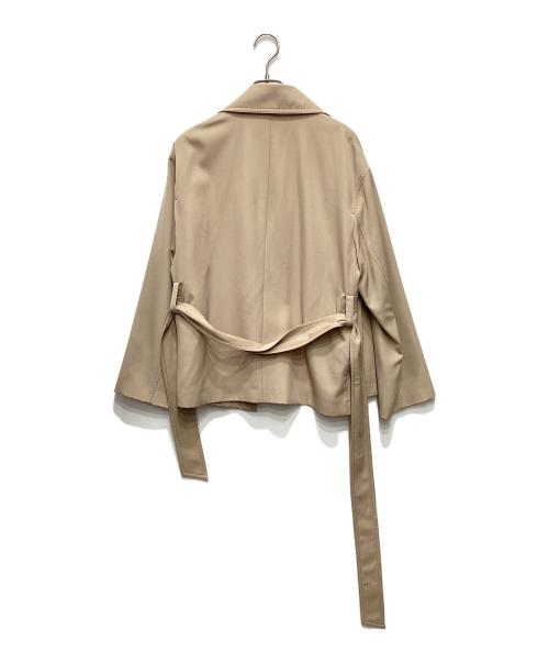 BALLSEY（ボールジィ）BALLSEY (ボールジィ) ショートコート ベージュ サイズ:36の古着・服飾アイテム
