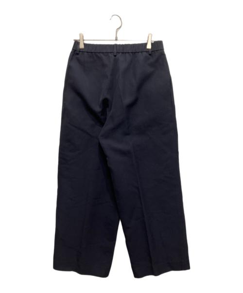 J&M DAVIDSON（ジェイ＆エム デヴィッドソン）J&M DAVIDSON (ジェイ＆エム デヴィッドソン) タックワイドパンツ ネイビー サイズ:10の古着・服飾アイテム