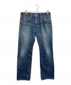 DENIMEドゥニーム）の古着「セルビッジデニムパンツ」｜インディゴ