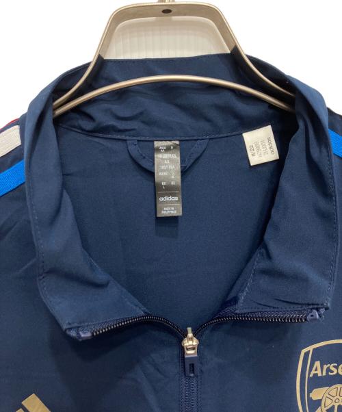 adidas（アディダス）adidas (アディダス) プレゼンテーションジャケット ネイビー サイズ:Lの古着・服飾アイテム