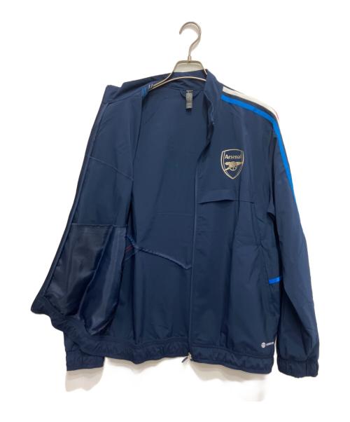 adidas（アディダス）adidas (アディダス) プレゼンテーションジャケット ネイビー サイズ:Lの古着・服飾アイテム