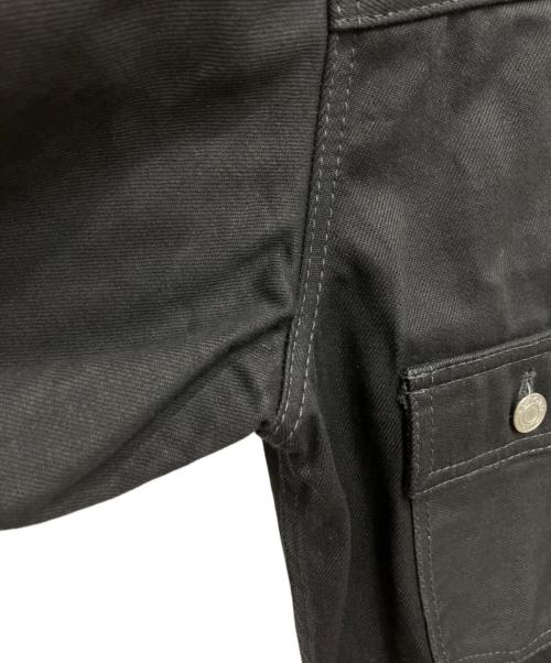 URBAN RESEARCH（アーバンリサーチ）URBAN RESEARCH (アーバンリサーチ) SHIOTA (シオタ) スーピマデニムジャケット ブラック サイズ:Mの古着・服飾アイテム