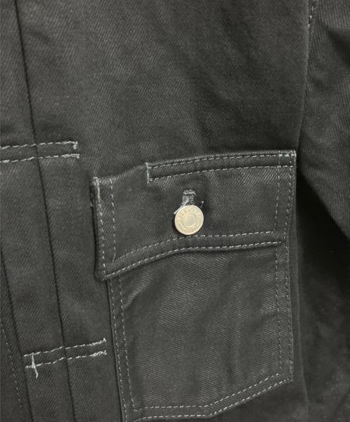 URBAN RESEARCH（アーバンリサーチ）URBAN RESEARCH (アーバンリサーチ) SHIOTA (シオタ) スーピマデニムジャケット ブラック サイズ:Mの古着・服飾アイテム