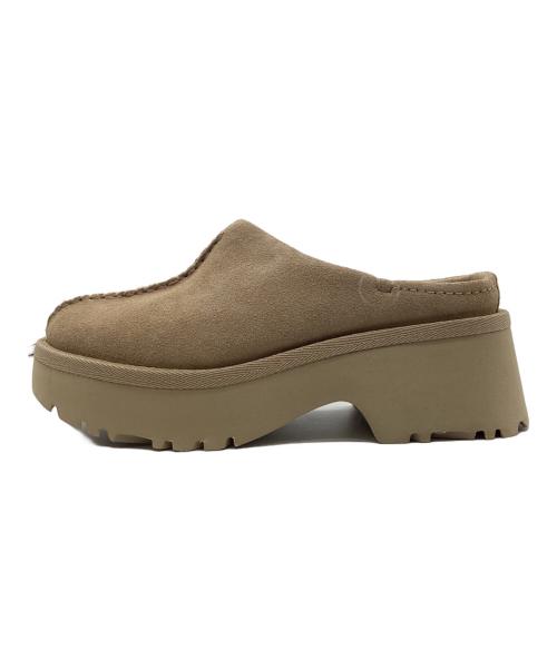 UGG（アグ）UGG (アグ) New Heights Clogサンダル ブラウン サイズ:23の古着・服飾アイテム