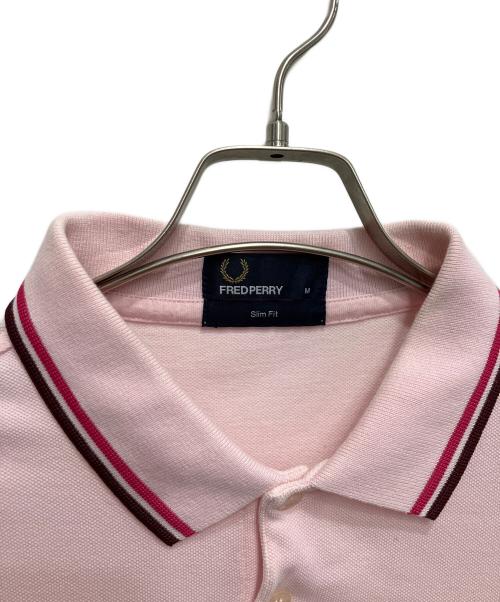 FRED PERRY（フレッドペリー）FRED PERRY (フレッドペリー) ポロシャツ ピンク サイズ:Mの古着・服飾アイテム