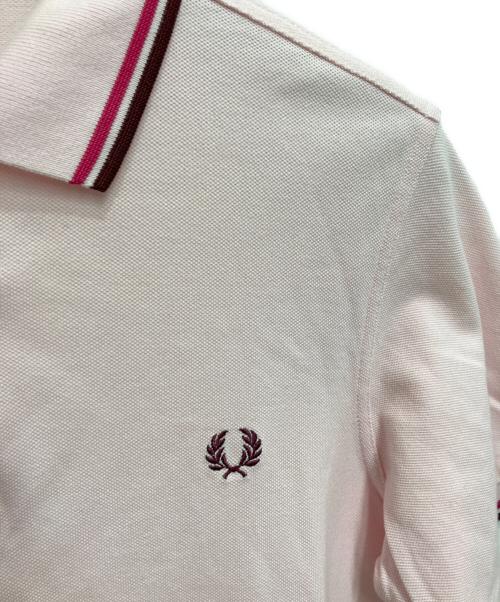 FRED PERRY（フレッドペリー）FRED PERRY (フレッドペリー) ポロシャツ ピンク サイズ:Mの古着・服飾アイテム