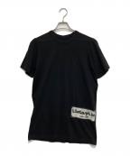 RICK OWENSリックオウエンス）の古着「LEGASPI INK PATCH T-SHIRT」｜ブラック