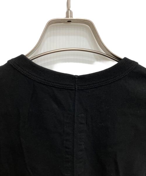 RICK OWENS（リックオウエンス）RICK OWENS (リックオウエンス) LEGASPI INK PATCH T-SHIRT ブラック サイズ:XSの古着・服飾アイテム