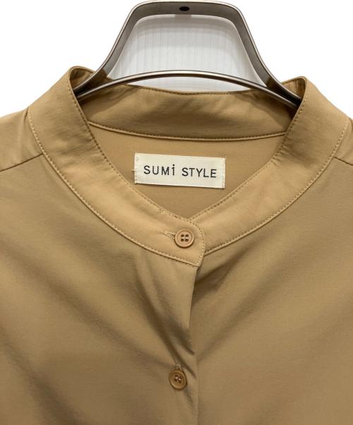 SUM1 STYLE（スミスタイル）SUM1 STYLE (スミスタイル) ロングシャツ ベージュ サイズ:freeの古着・服飾アイテム