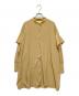 SUM1 STYLE（スミスタイル）の古着「ロングシャツ」｜ベージュ