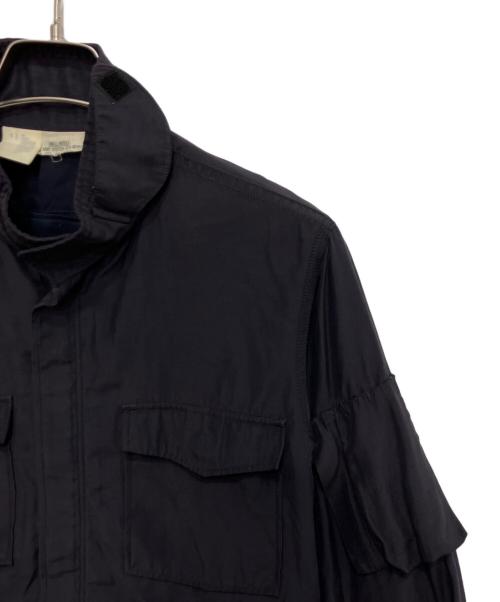 N.HOOLYWOOD（エヌ ハリウッド）N.HOOLYWOOD (エヌ ハリウッド) ミリタリージャケット ネイビー サイズ:36の古着・服飾アイテム