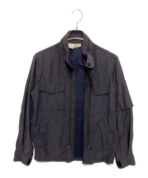 N.HOOLYWOOD（エヌ ハリウッド）N.HOOLYWOOD (エヌ ハリウッド) ミリタリージャケット ネイビー サイズ:36の古着・服飾アイテム