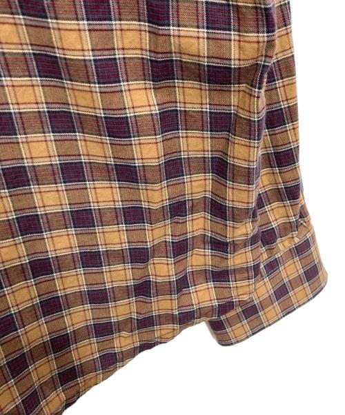 PACCBET（ラスベート）PACCBET (ラスベート) RASSVET チェックシャツ ベージュ サイズ:Lの古着・服飾アイテム
