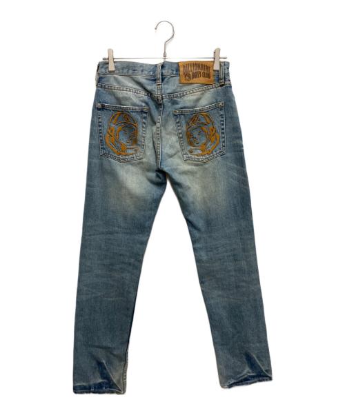BILLIONAIRE BOYS CLUB（ビリオネアボーイズクラブ）BILLIONAIRE BOYS CLUB (ビリオネアボーイズクラブ) ポケット刺繍デニムパンツ インディゴ サイズ:W28の古着・服飾アイテム