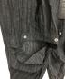 中古・古着 A.F ARTEFACT (エーエフ アーティファクト) FRONT TUCK WIDE JOGGER PANTS ブラック サイズ:2 未使用品：15000円