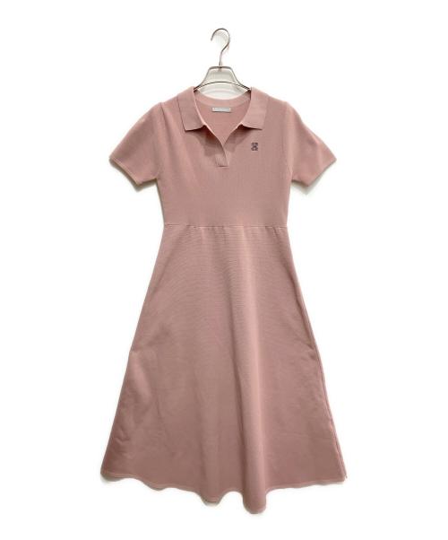 JILL BY JILLSTUART（ジル バイ ジルスチュアート）JILL BY JILLSTUART (ジル バイ ジルスチュアート) ポロシャツワンピース ピンク サイズ:freeの古着・服飾アイテム